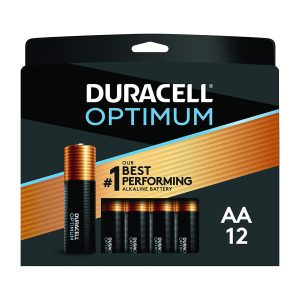 Duracell Optimum AA Batteries | 12 Count Pack